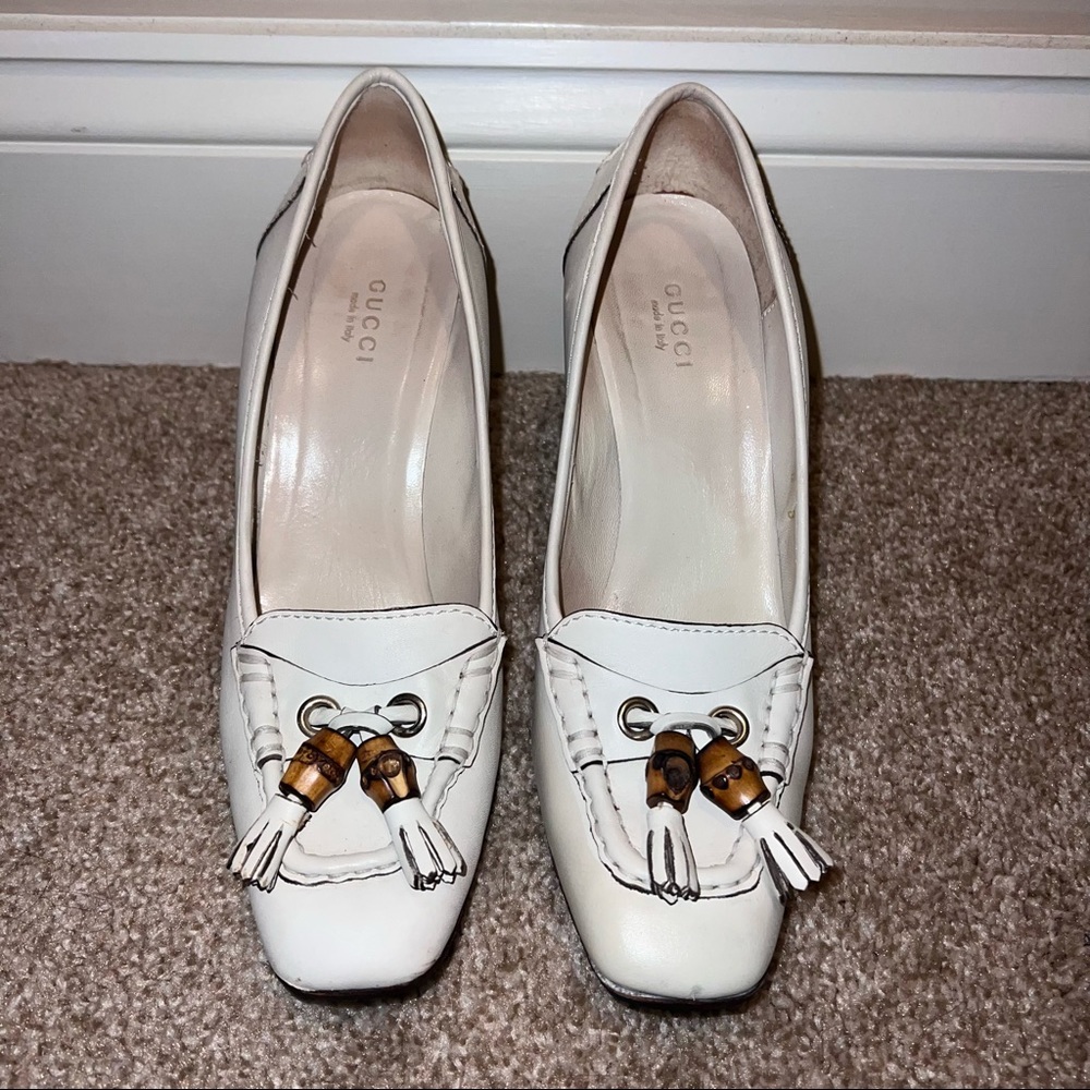 Gucci Cream Tone Heels